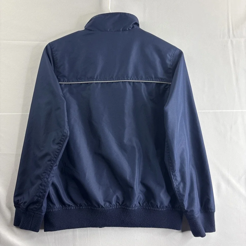 The Chldren's Place Boy's Blue Full Zip Large (10-12) L/S Jacket Athletic School